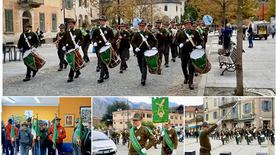 Sfilata e festa per i 50 anni della Fanfara Alpina Ossolana