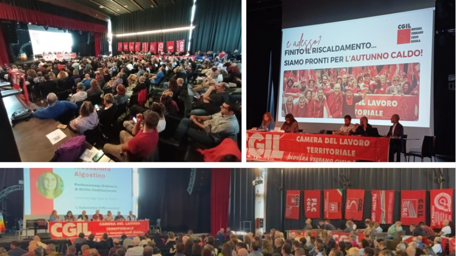 CGIL: oltre 400 delegati per l'assemblea generale. L'annuncio: autunno in piazza