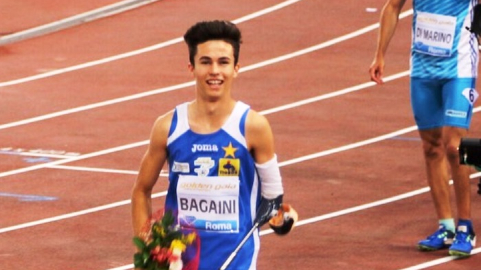 Riccardo Bagaini vince i 200 metri a Donnas
