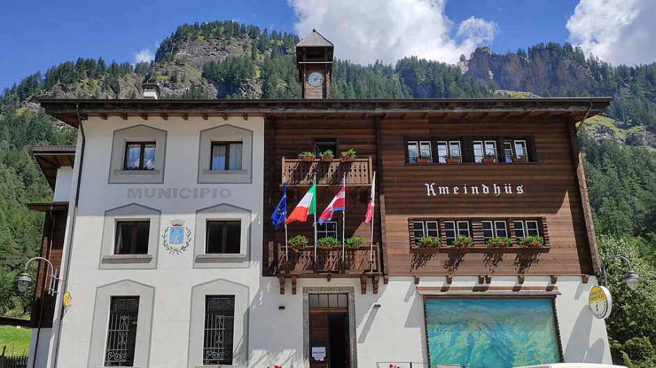 Formazza, la galleria 