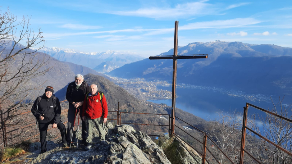 Con Gianpaolo Fabbri in gita alle Croci di Nonio e Cesara