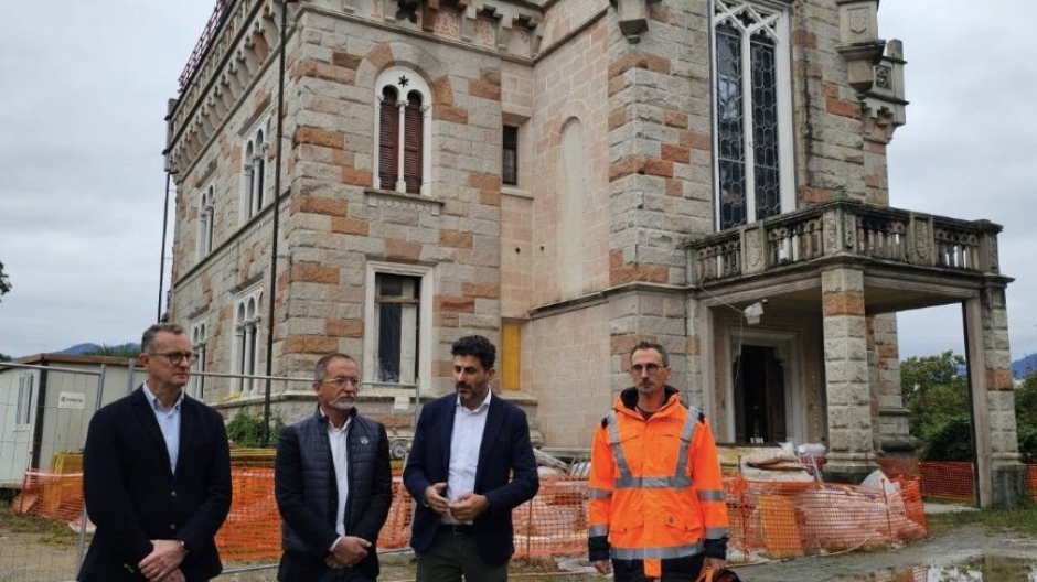 Sopralluogo al Castello di Miasino, restituito alla comunità entro l'inizio del 2027