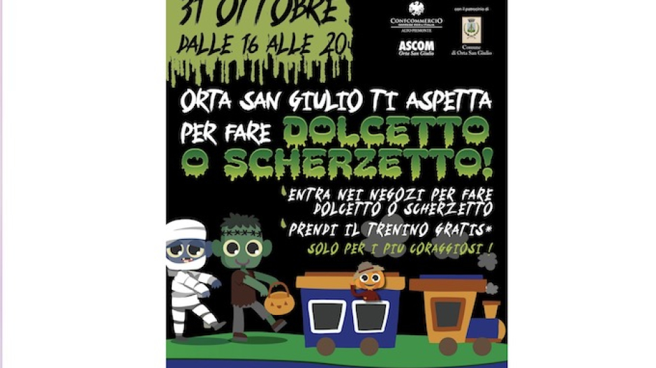 “Dolcetto o Scherzetto”, appuntamento con Orta Monster Street Tour 2025